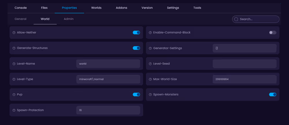 StashrNode built in manager
